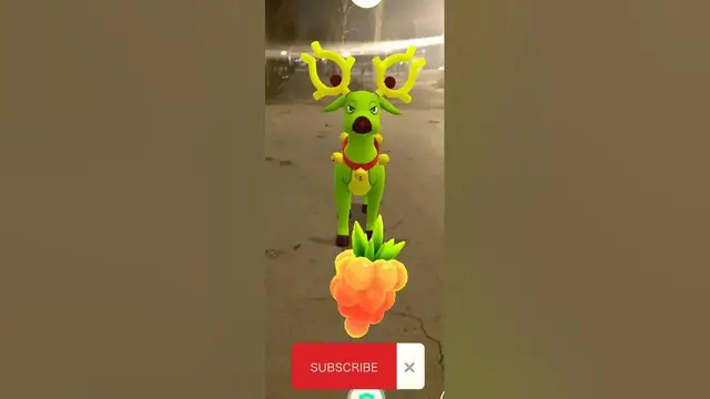 Video thumbnail for SHINY STANTLER CHRISTMAS WALKING IN AR+ MODE!
