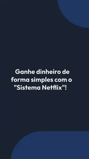 Video thumbnail for Ganhe dinheiro com Netflix