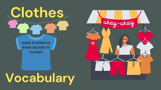 Video thumbnail for 10 Everyday Words Related to CLOTHES|| Vocabulary || ESL Advice