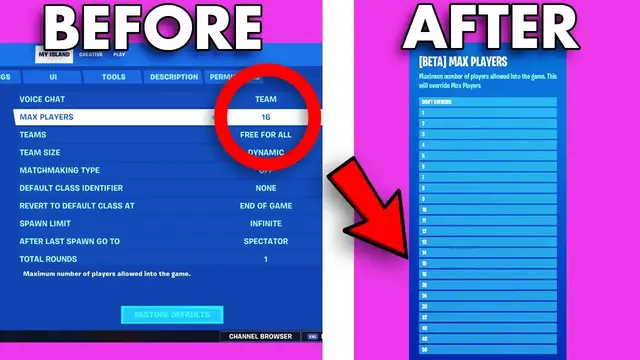 Video thumbnail for New Max Limit of Players? Fortnite Creative 15.50 Update