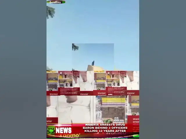 Video thumbnail for Nigeria Arrests Drug Baron Behind 3 Officers Killing 12 Years After