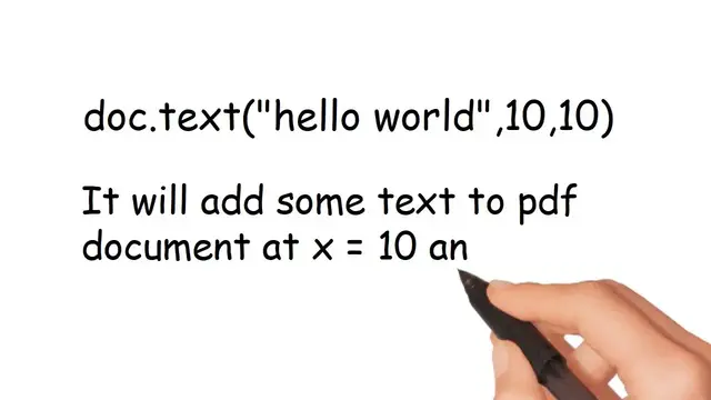 Video thumbnail for jsPDF Tutorial to Create a PDF File in Browser Using Javascript