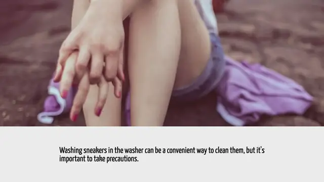 'Video thumbnail for How To Clean Sneakers In Washer'