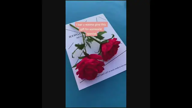 Video thumbnail for amazing flowers gift craft