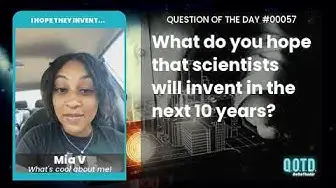 Video thumbnail for Mia wants to store her memories forever in the next decade. Flash drive for the brain!