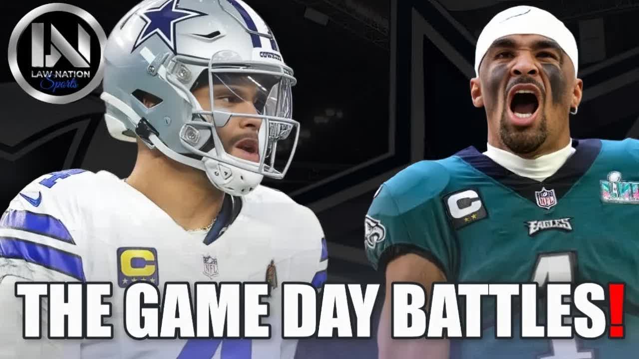 Video thumbnail for law nation sports: cowboys vs eagles - are they beatable? dak prescott, defensive matchups & nfl season preview