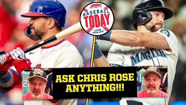 'Video thumbnail for Ask Chris Rose ANYTHING #2 (solo show) | Baseball Today'