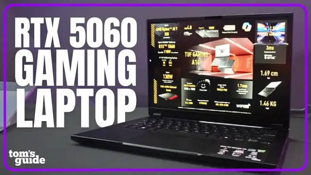 'Video thumbnail for Asus TUF A14 2025 - Gaming Laptop Review'