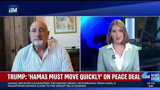 'Video thumbnail for Hamas agrees to free all hostages under Trump plan'