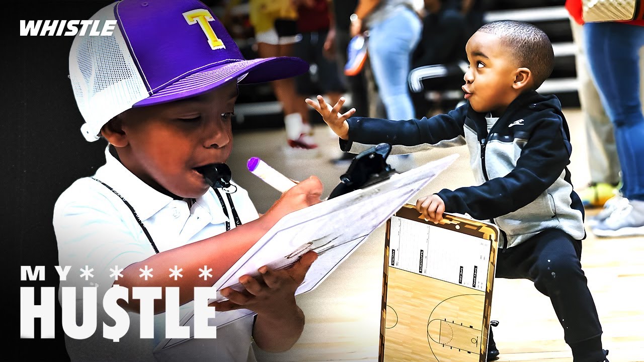 Video thumbnail for 4-Year-Old World’s YOUNGEST Basketball Coach!