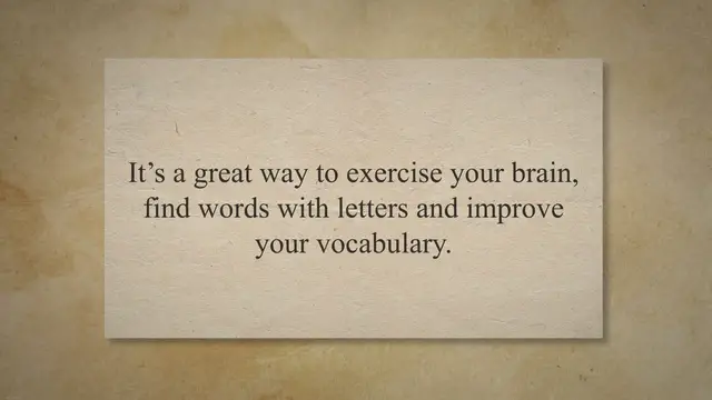 Video thumbnail for Scrabble Word Game: A Fun Way To Help Kids Learn English