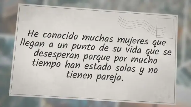 Video thumbnail for Pasa el tiempo y sigo sola, sin pareja!