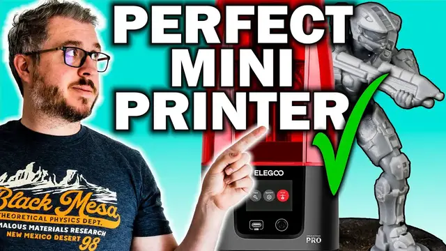 Video thumbnail for The Sweet-Spot for 3D Printing Minis - Elegoo Mars 3 Pro review