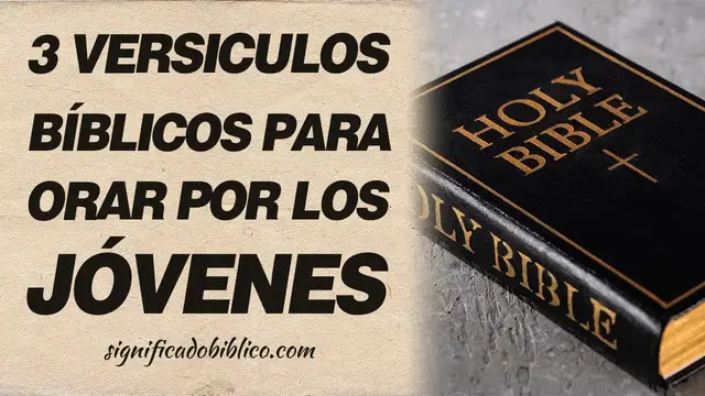 Video thumbnail for 🙏 3 versículos bíblicos para orar por los jóvenes ¡Que todo les salga bien! 🙏