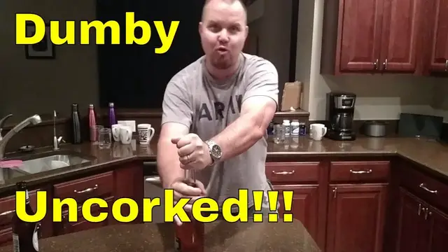 Video thumbnail for How not to hit yourself in the eye when open champagne.