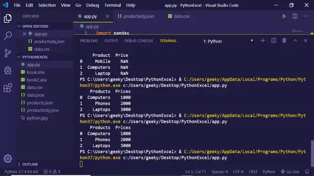 Video thumbnail for How to Convert JSON into Pandas Dataframe in Python