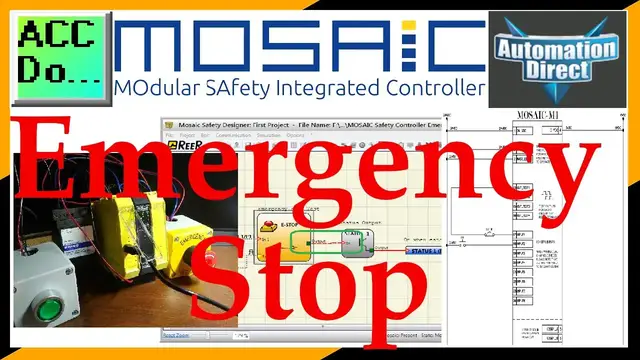 Video thumbnail for MOSAIC Safety Controller Emergency Stop