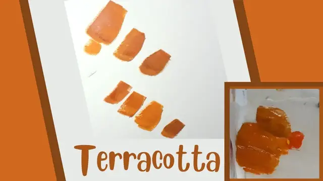 'Video thumbnail for How To Make Terracotta Color With Acyclic Paint - 2 Easy Ways'