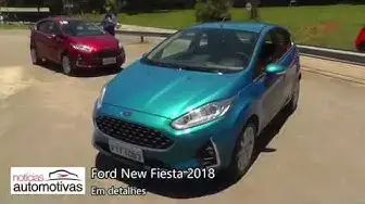 Video thumbnail for Ford New Fiesta 2018 - Detalhes - NoticiasAutomotivas.com.br
