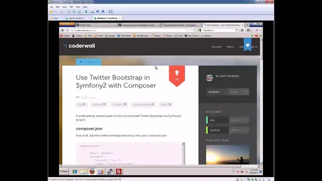 'Video thumbnail for Symfony 2.3 Beginners Tutorial - Part 4 - Twitter Bootstrap & Symfony 2'