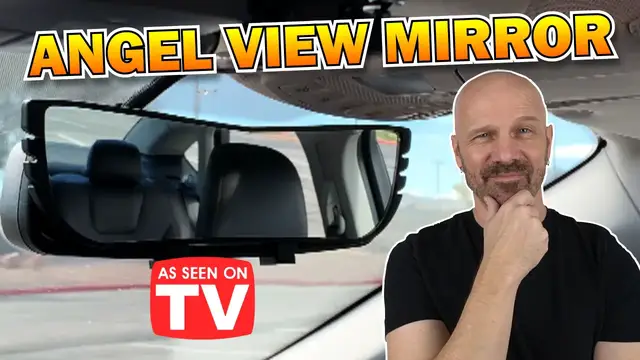 Video thumbnail for Angel View Mirror Review: As Seen on TV Rearview Mirror