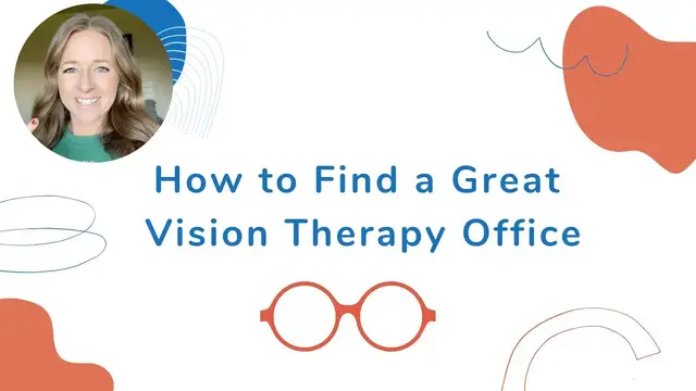 Video thumbnail for FREE Help to Find the PERFECT Vision Therapy Office For You.