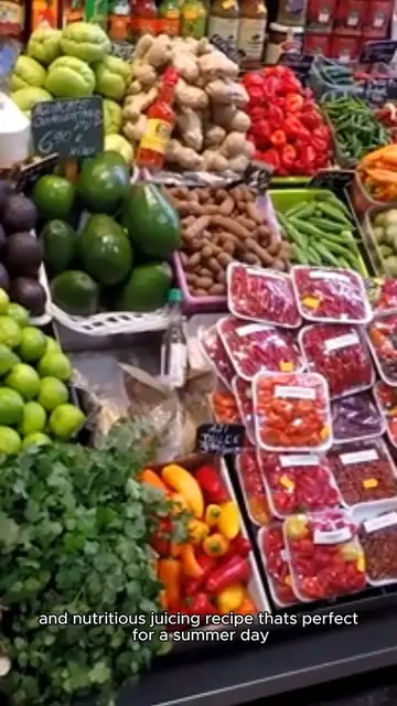'Video thumbnail for Juicing recipe'