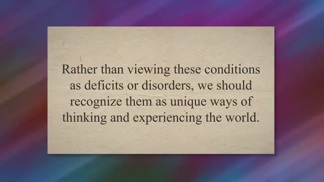 'Video thumbnail for Unlocking the Power Within: Embracing Neurodiversity and Overcoming Ableism for a Stronger Society'