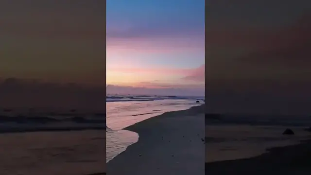 Video thumbnail for Eastern Sri Lanka | Beautiful Beach Sunrise |Waves of the ocean #shorts