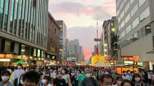'Video thumbnail for 祇園祭2022年7月15日宵々山：函谷鉾 / Gion Festival July 15, 2022 Yoizayama: Kankohoko'
