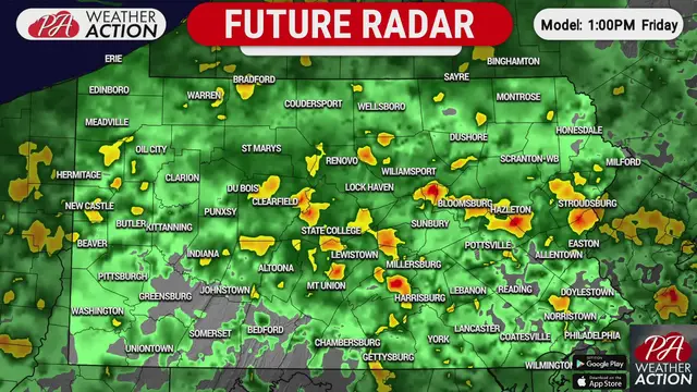 'Video thumbnail for Nicole Friday AM - Saturday AM Future Radar'