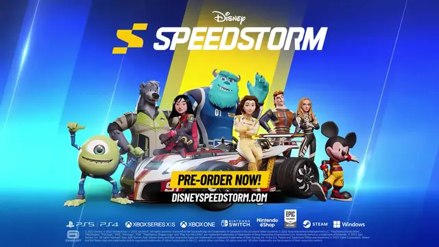 Video thumbnail for Disney Speedstorm Release Date Trailer