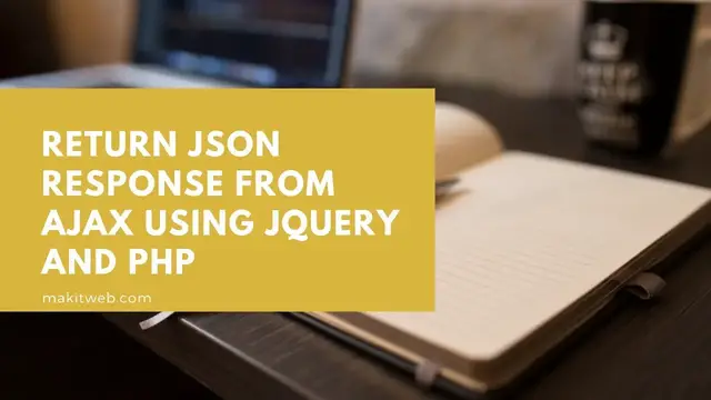 Video thumbnail for Return JSON response from AJAX using jQuery and PHP