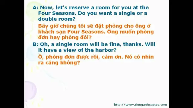 Video thumbnail for English For Tourists Unit 01 Dialogue 004