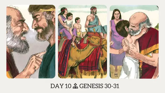Video thumbnail for DAY 10 | The Book of Genesis: Chapter 30-31