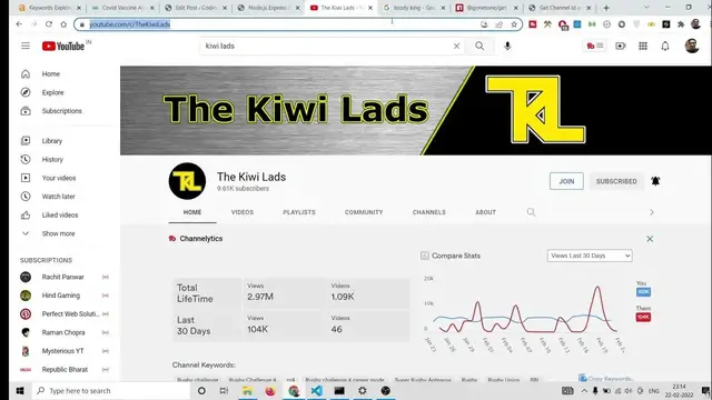 Video thumbnail for Node.js Express Project to Get Youtube Channel & Video ID From URL in Browser Using Javascript