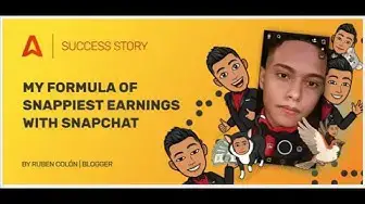 'Video thumbnail for Ruben Colón : How Make 800$ A Week From Snapchat with Adsterra'