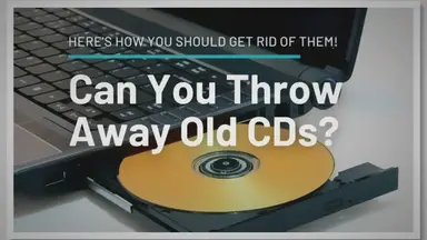 'Video thumbnail for Can You Throw Away Old CDs? (Here's How You Should Get Rid of Them!)'