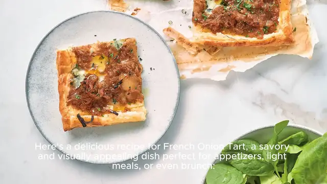 Video thumbnail for French Onion Tart recipe