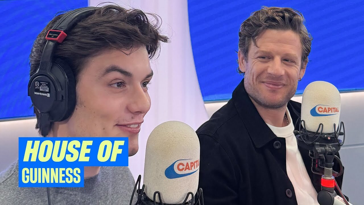 Video thumbnail for Louis Partridge and James Norton split the G and recap Glastonbury! | Capital