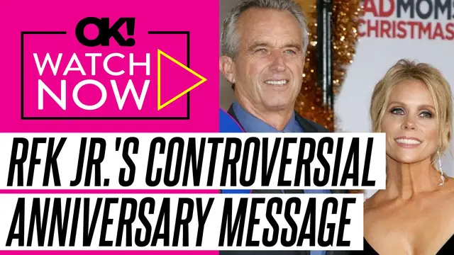 'Video thumbnail for RFK Jr. Slammed for His 'Creepy' Anniversary Message to Cheryl Hines After Sexting Scandal'