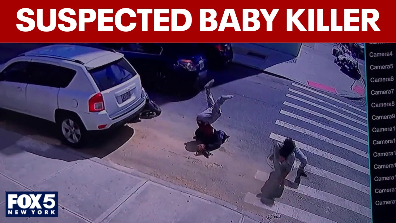 Video thumbnail for Police search for suspects in shooting of 7-month-old baby girl