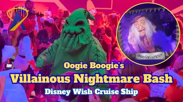 Video thumbnail for Oogie Boogie's Villainous Nightmare Bash on Disney Wish!