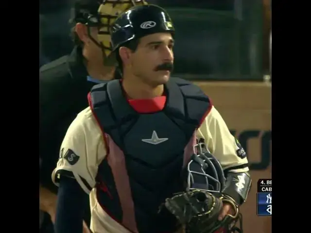 'Video thumbnail for Mickey Gasper THROWS OUT Aaron Judge at Third Base!'