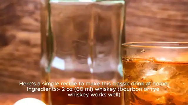 Video thumbnail for Whiskey Sour Recipe