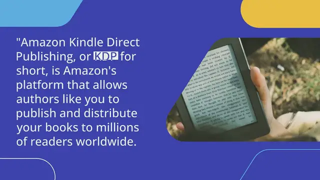 Video thumbnail for Amazon Kindle Direct Publishing: Self-Publishing Made Easy