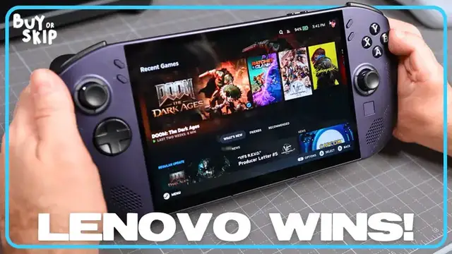 'Video thumbnail for Lenovo Legion Go S Beats The Steam Deck Review'