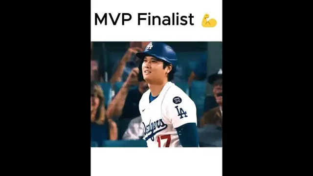 'Video thumbnail for Shohei Ohtani Named As Finalist for 2025 NL MVP! 💪'