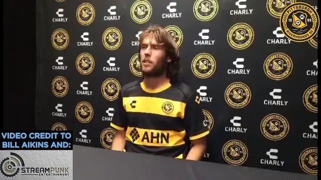 'Video thumbnail for Stream Punk Soccer: bradley sample's post-game press conference after riverhounds' pk win vs detroit city fc'