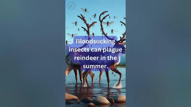 Video thumbnail for Fun Facts About Reindeer Arctic Wonders#facts #funfacts #reindeer #deer #animals #viralshort #short